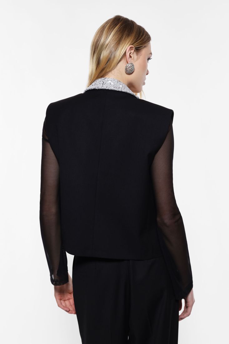 VESTE KENY ARGENT