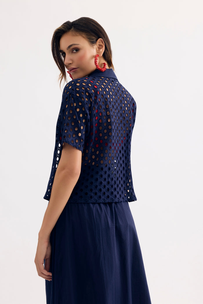 BLOUSE SELA BLEU