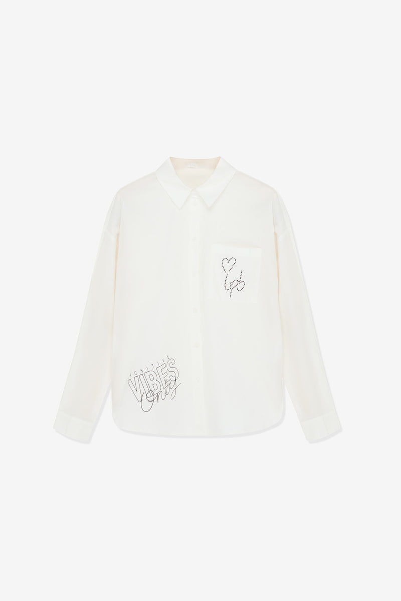 CHEMISE GAELIG BLANC