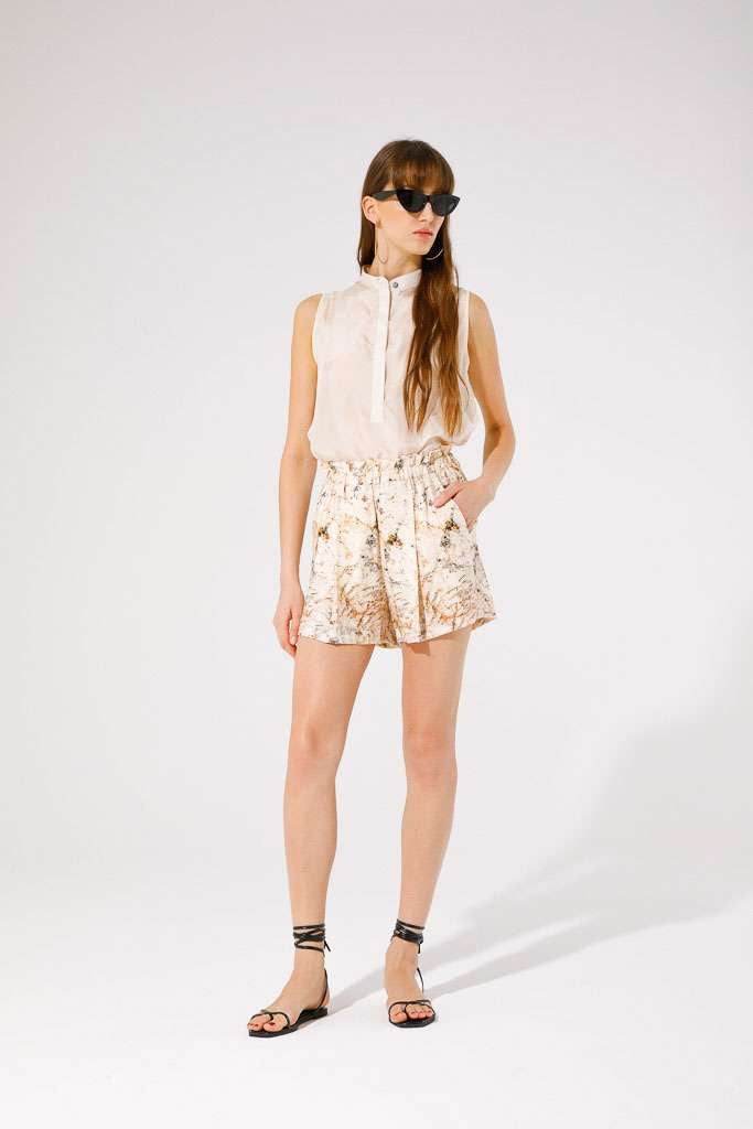 SHORT TREMIN MARBRE