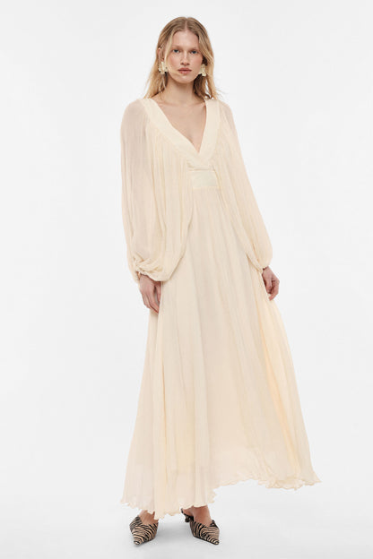ROBE NICCI ECRU