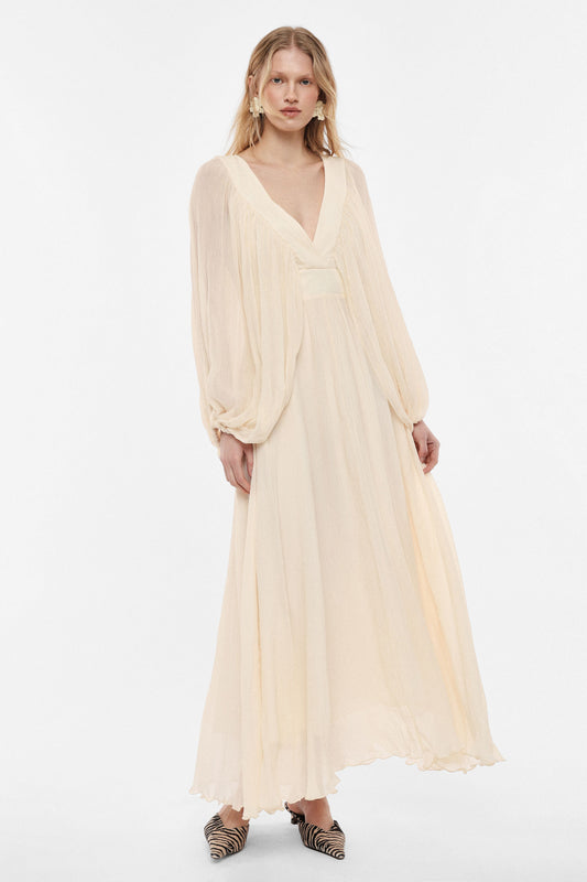 ROBE NICCI ECRU