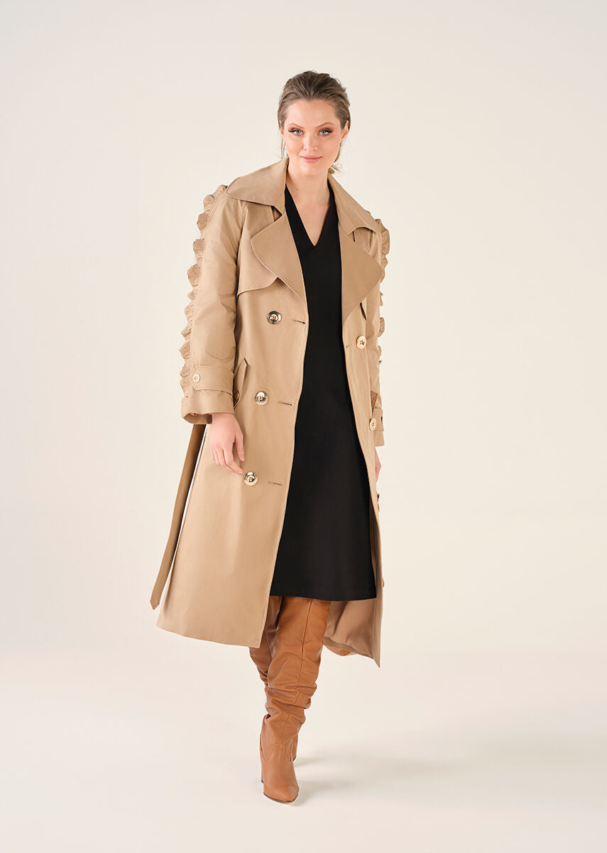 TRENCH ADELE BEIGE