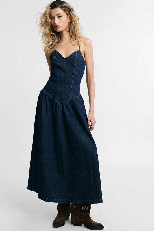 ROBE SELKIES DENIM