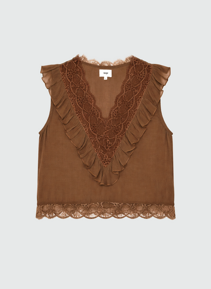 TOP SALVIMA MARRON