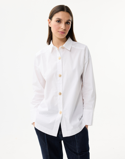 CHEMISE MELEK BLANC