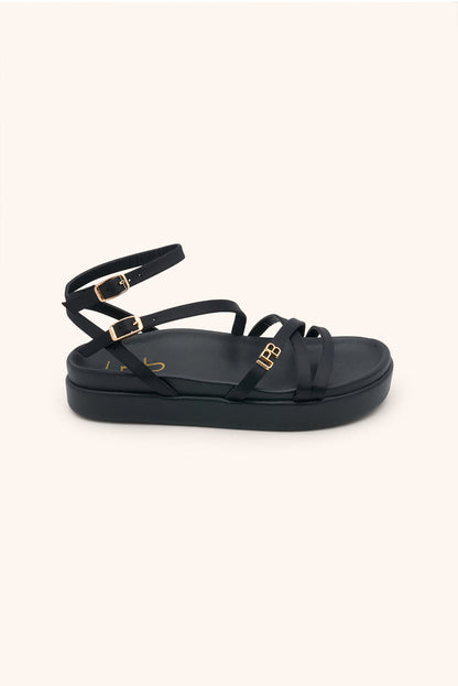SANDALES LEZINE NOIR
