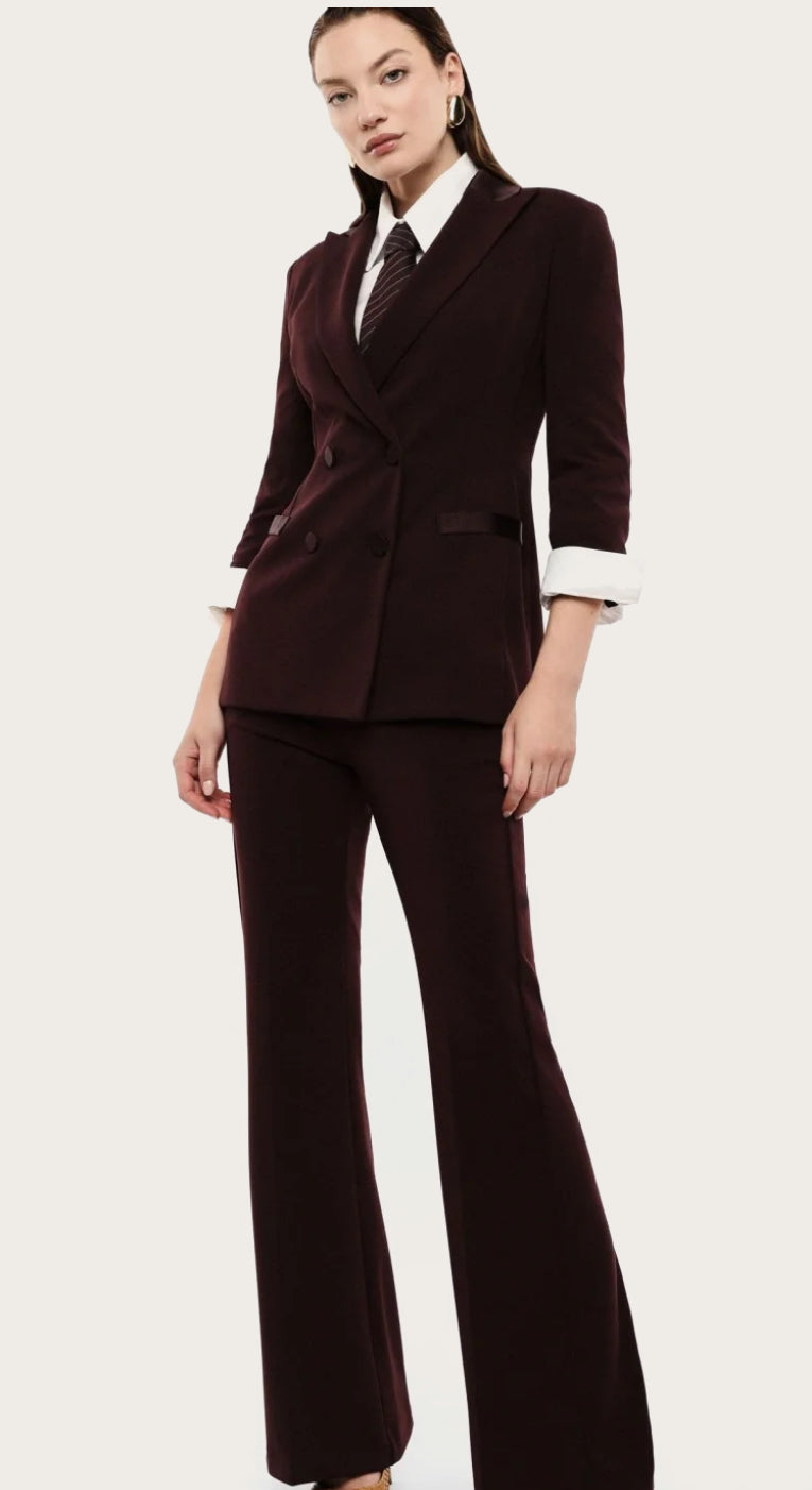 PANT EMRA BORDEAUX