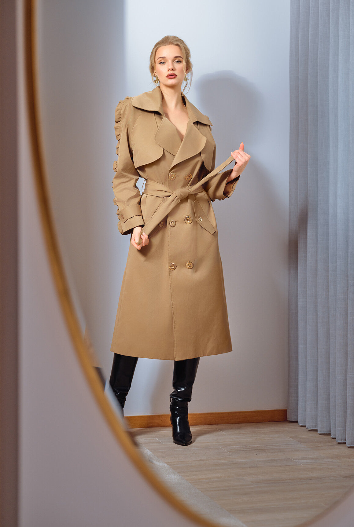 TRENCH ADELE BEIGE