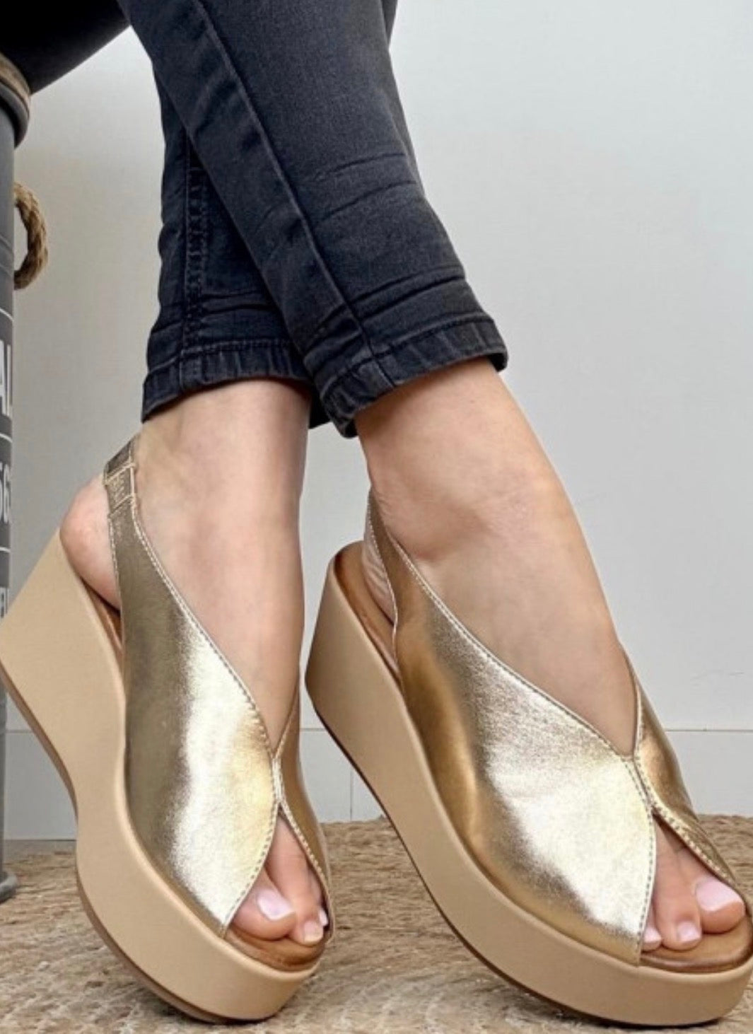 SANDALES ECLAT GOLD