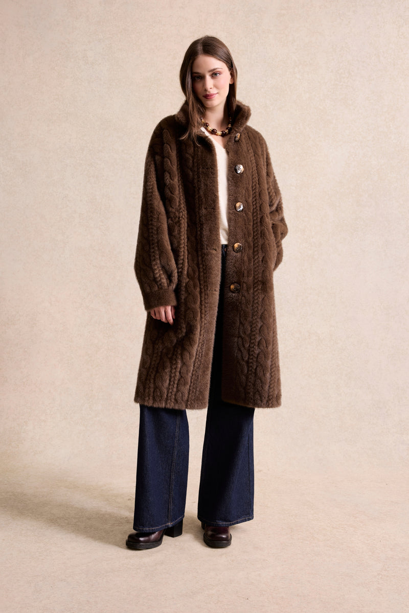 MANTEAU SECRET CHOCO