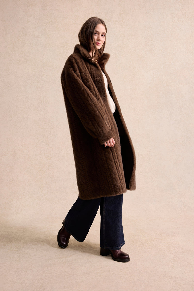 MANTEAU SECRET CHOCO