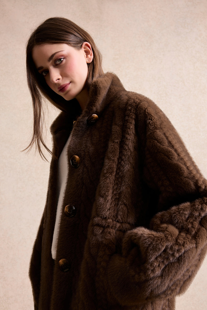MANTEAU SECRET CHOCO