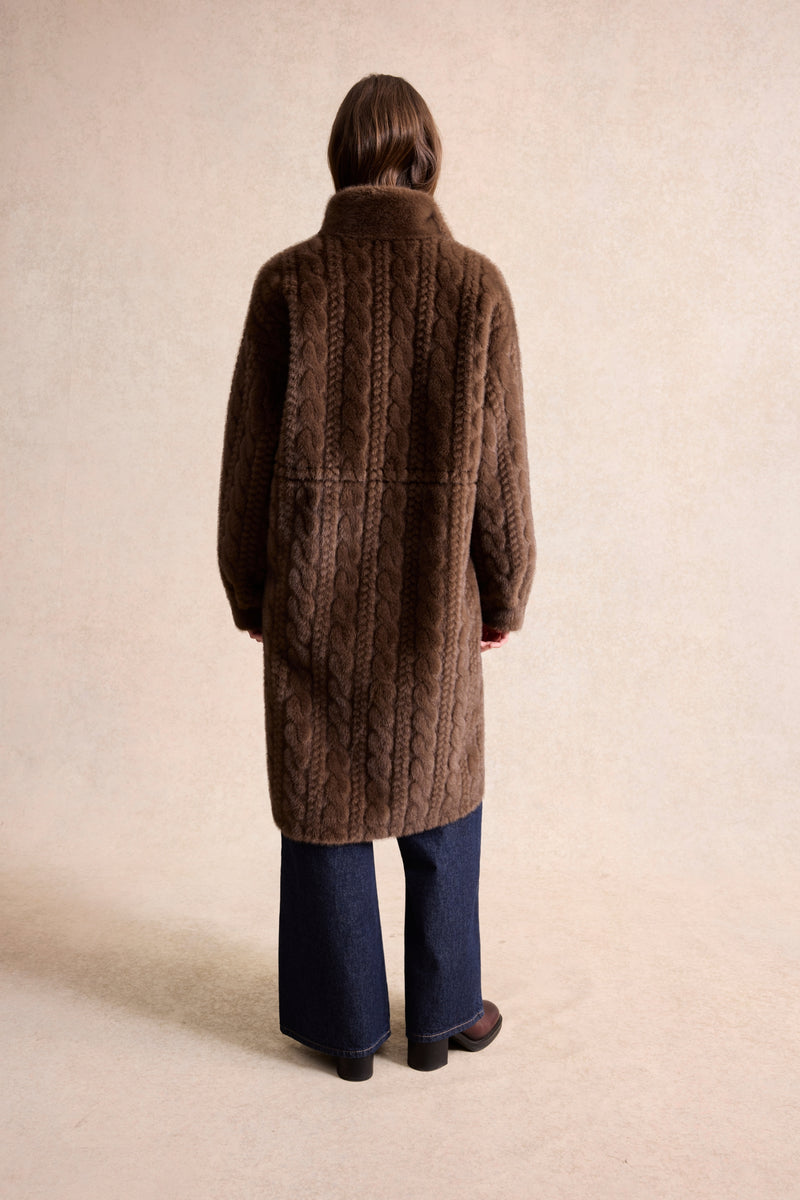 MANTEAU SECRET CHOCO