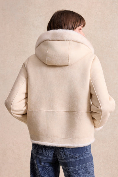 VESTE VAGUES BEIGE