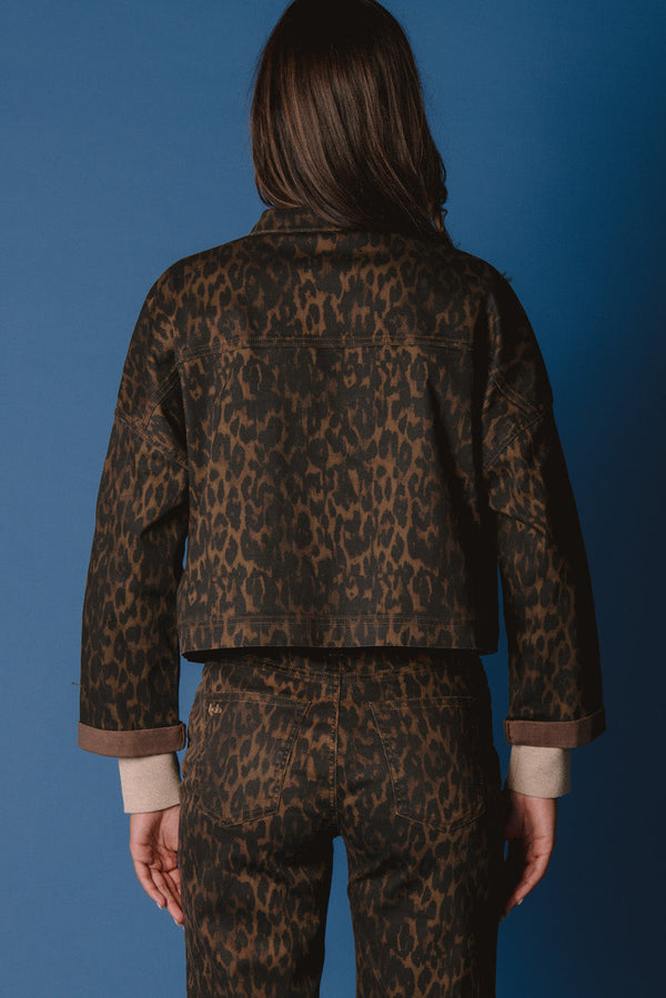 VESTE PAMELA LEOPARD
