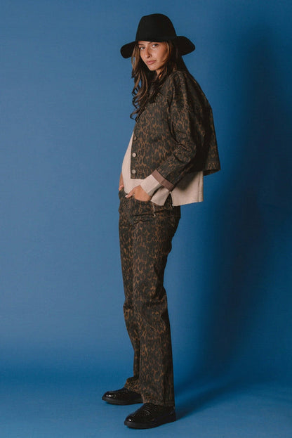 VESTE PAMELA LEOPARD