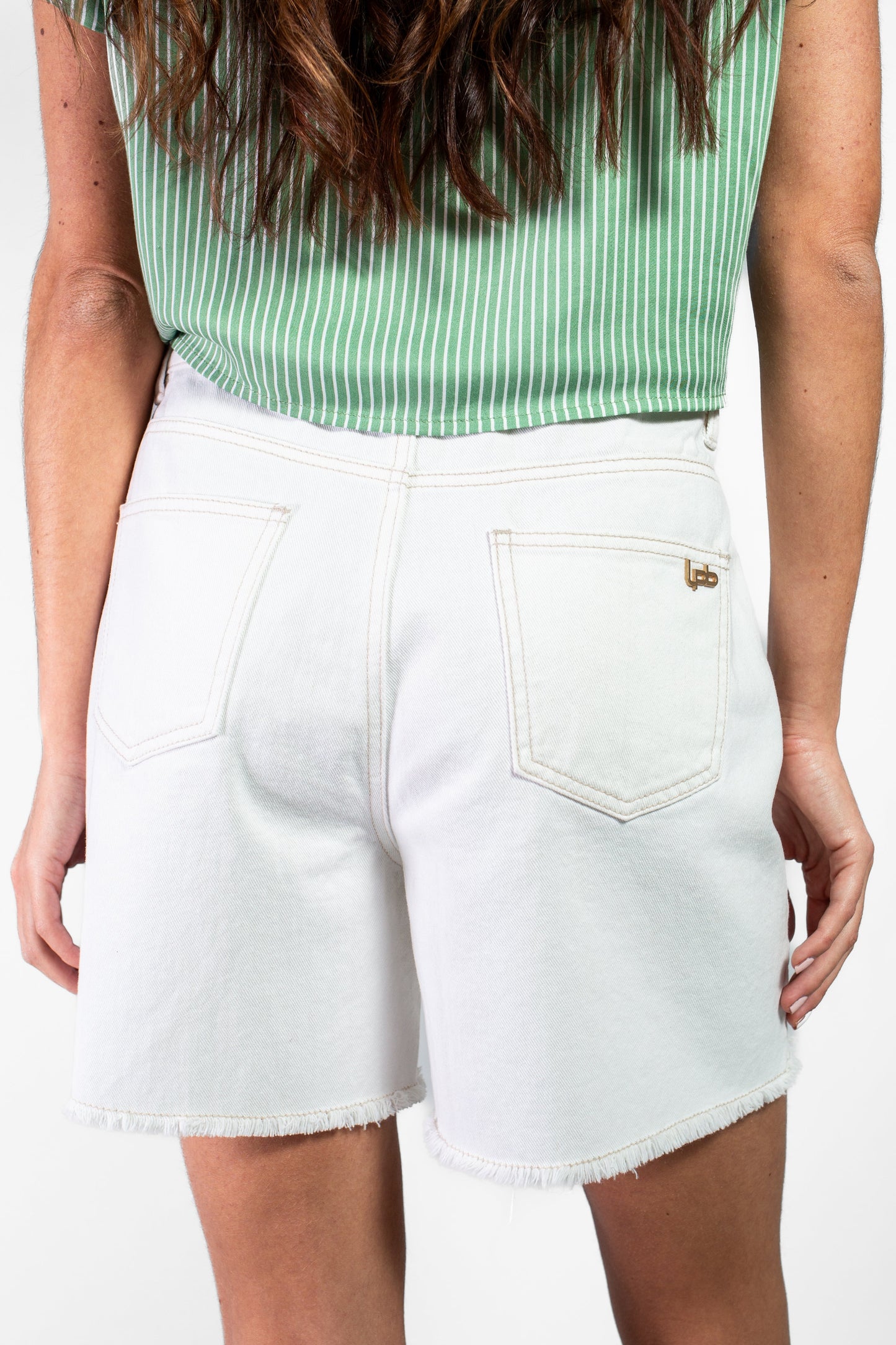 SHORT NAFI BLANC