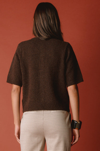 GILET PALMIRE  CHOCO