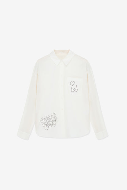 CHEMISE GAELIG BLANC