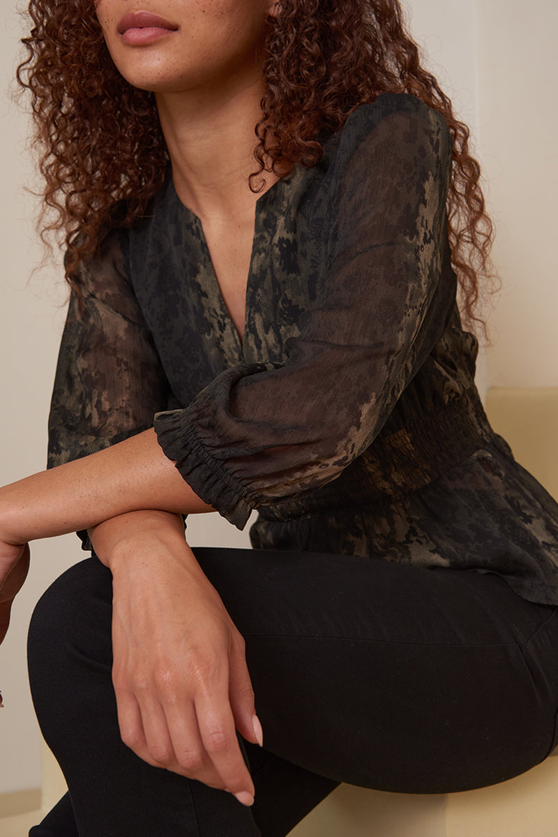 BLOUSE MILENE PYTHON