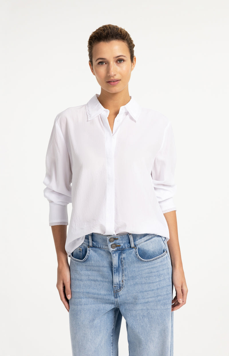 CHEMISE GLOW BLANC