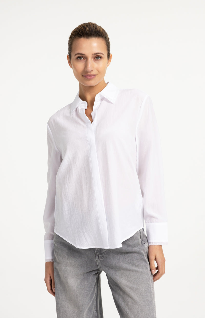 CHEMISE GLOW BLANC