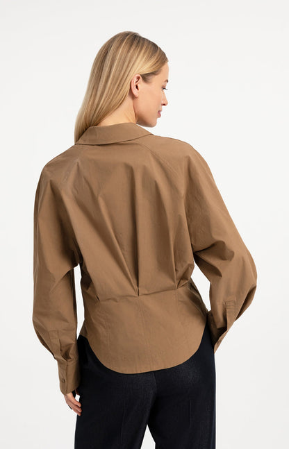 CHEMISE PARYS BROWN