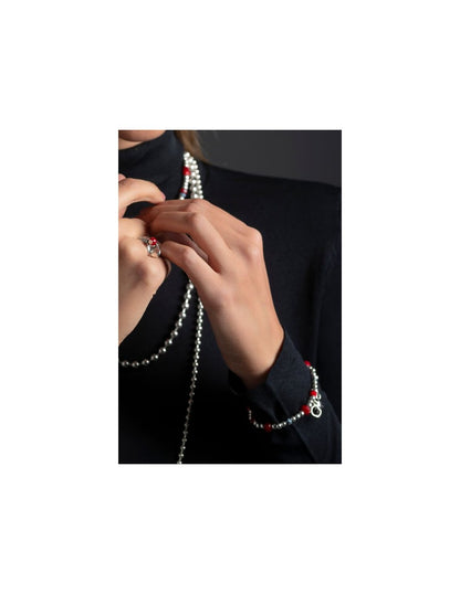 BRACELET GLITER ROUGE