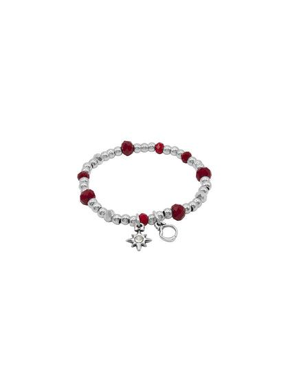 BRACELET GLITER ROUGE