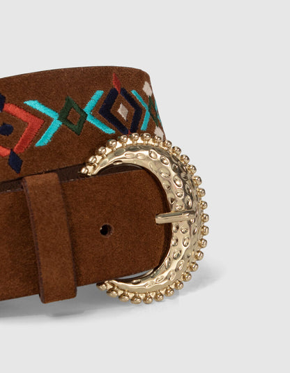 CEINTURE ZAD CAMEL