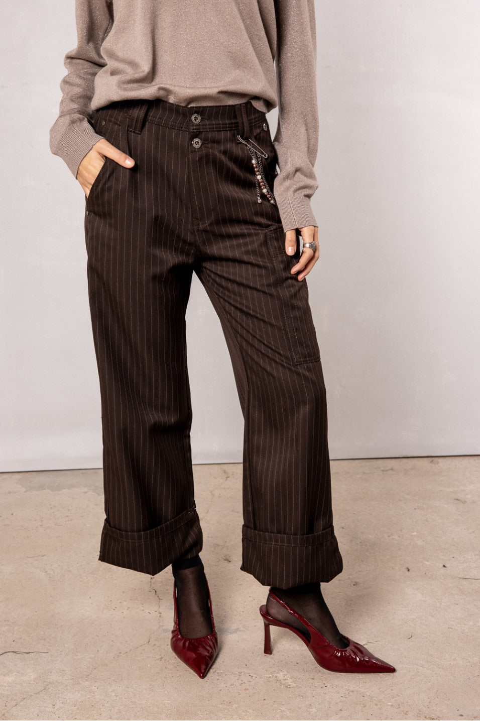 PANTALON CHARLY CHOC