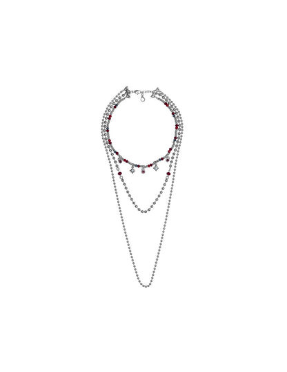 COLLIER SHINE ROUGE