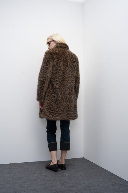 VESTE POLAND LEOPARD