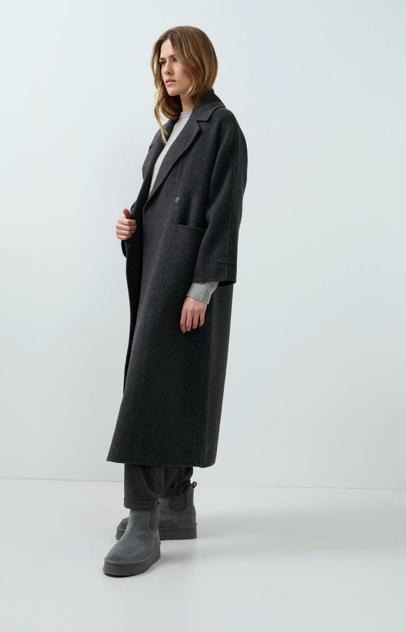 MANTEAU BANKYS GRIS