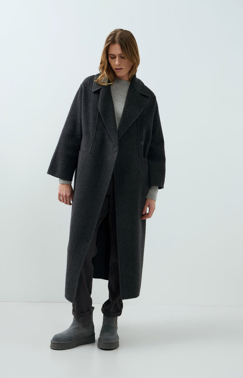 MANTEAU BANKYS GRIS