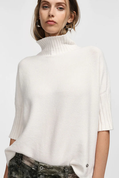 PULL JADE ECRU