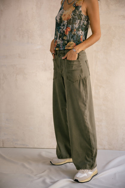 PANT GABY OLIV