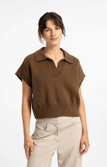 PULL CHANELY KAKI