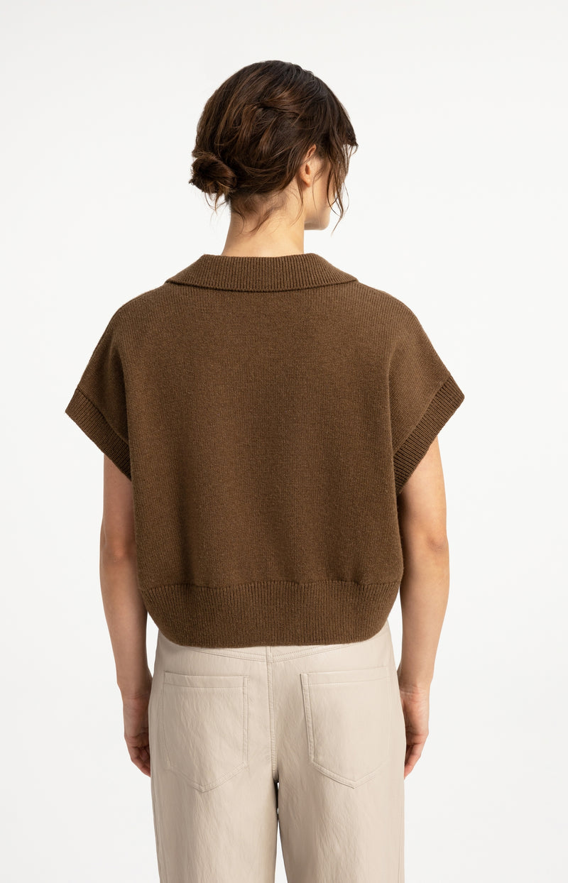 PULL CHANELY KAKI
