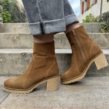 BOOTS CRUTE TAUPE