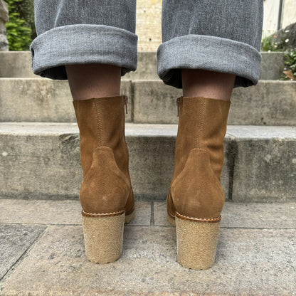 BOOTS CRUTE TAUPE