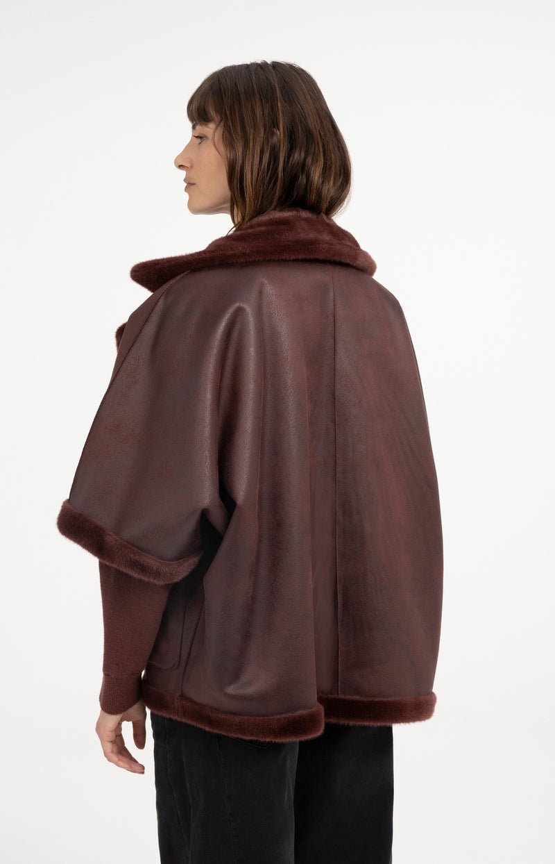 VESTE WISTY PRUNE