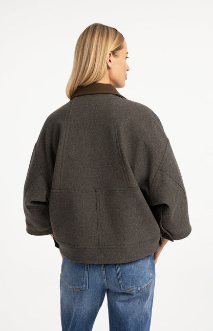 MANTEAU GUILA GREY