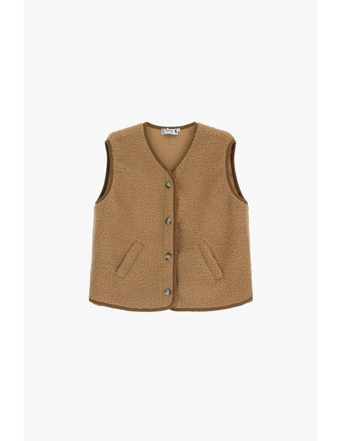 GILET LOUANE BEIGE