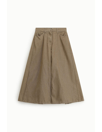 JUPE CULOTTE BERRY TAUPE