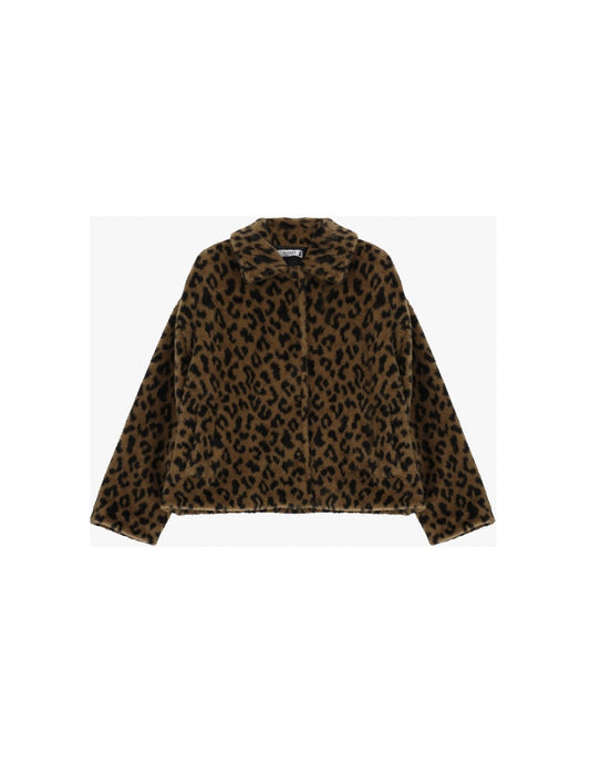 MANTEAU SYNA LEOPARD