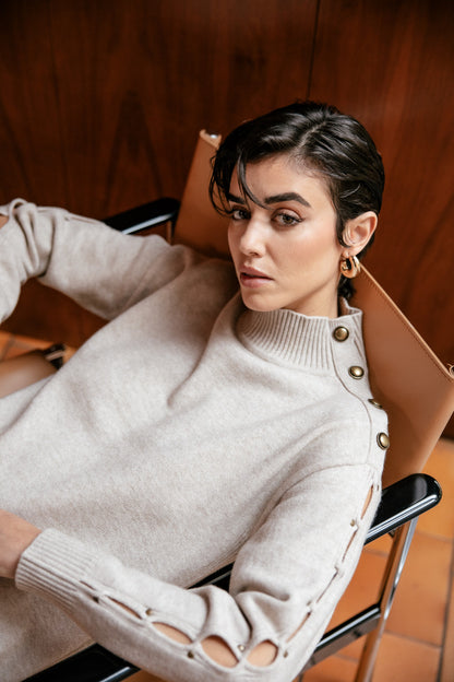 ROBE RAPHAELLE BEIGE