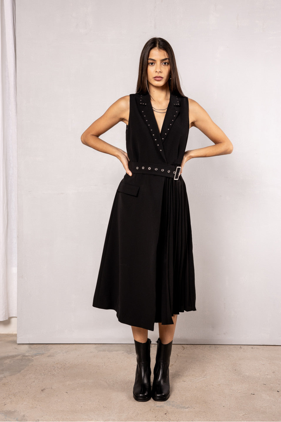ROBE RILIANE NOIR