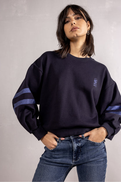 PULL SHELDONE BLEU
